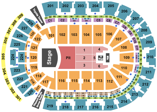 Nationwide Arena Mumford and Sons Seating Chart
